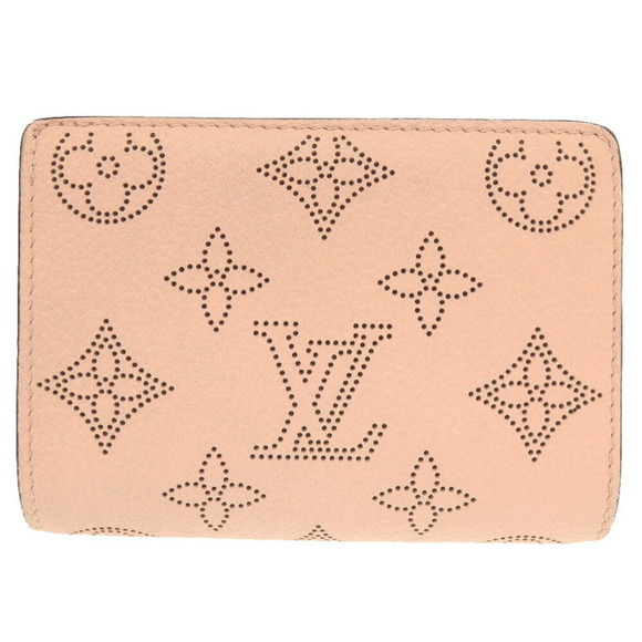 LOUIS VUITTON Monogram Mahina Portefeuille M80629 Bi-fold Wallet LV 0700 - Picture 2 of 9